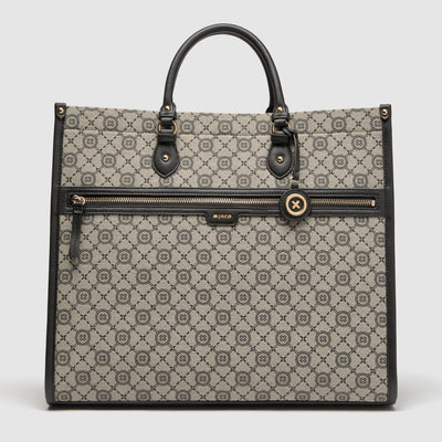 Mim-Gram Tote Bag - Black Light Gold