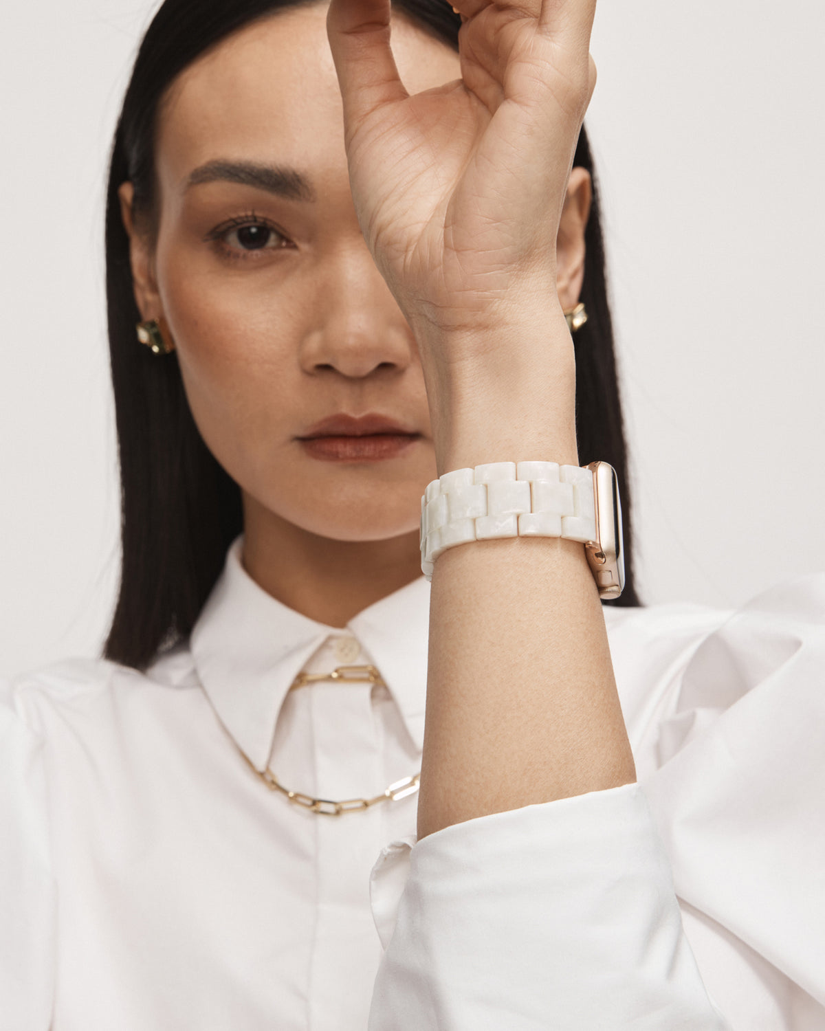 40mm Amplify Watch Band - Pearl