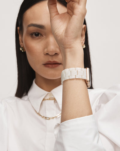 40mm Amplify Watch Band - Pearl