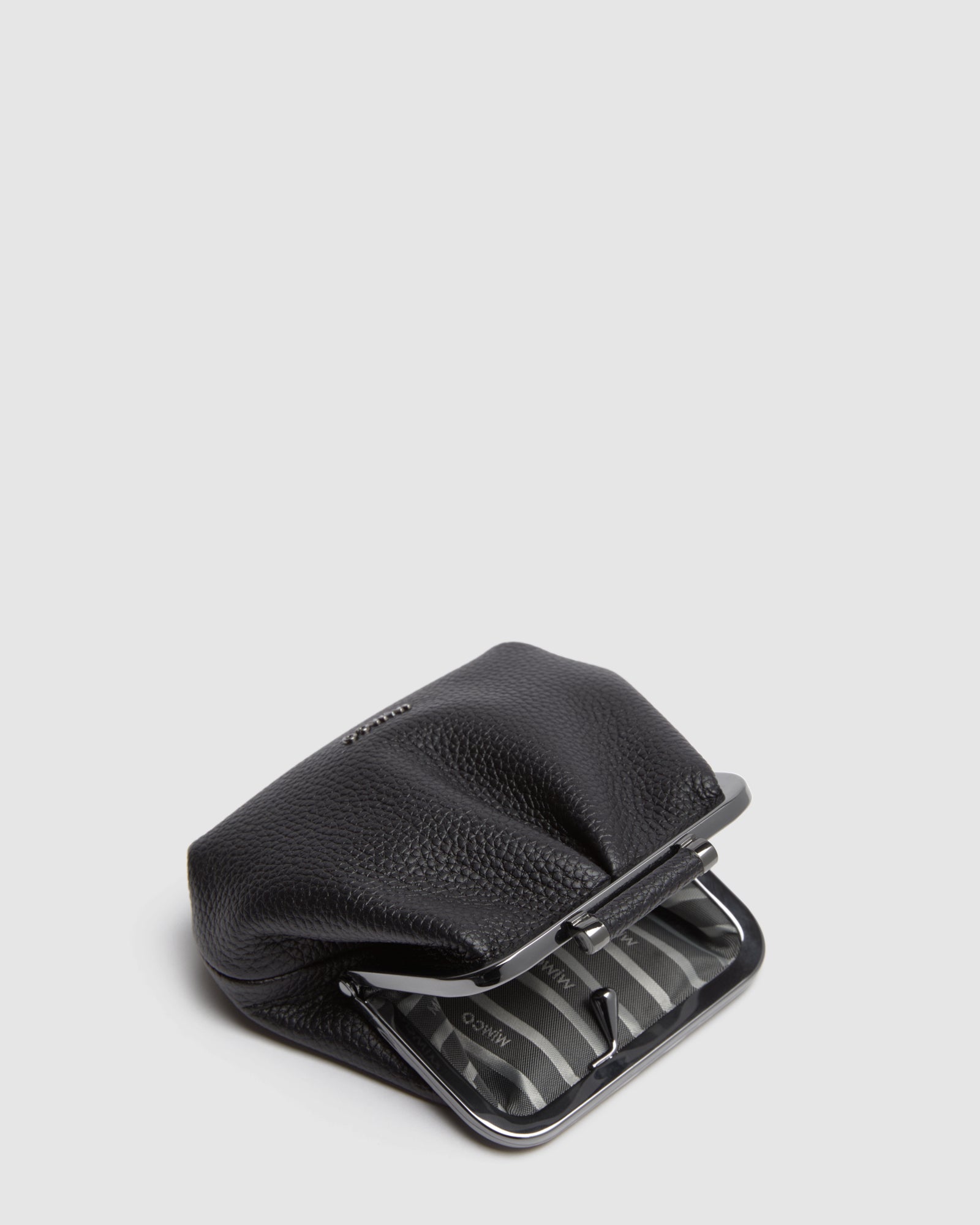 Harmony Coin Purse - Black Gunmetal