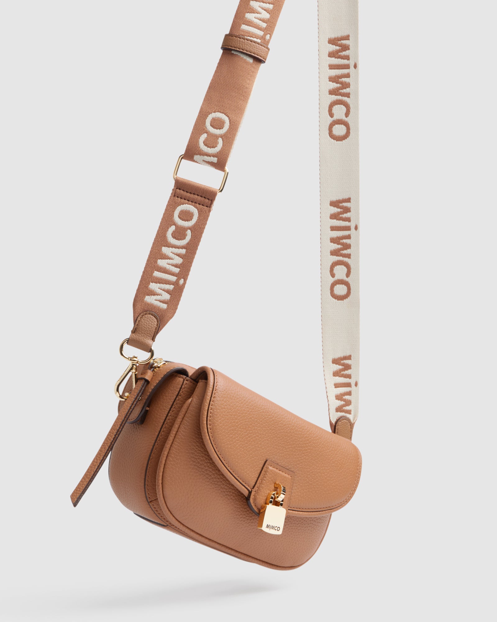 Webbing Bag Strap - Caramel
