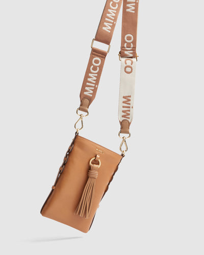 Webbing Bag Strap - Caramel