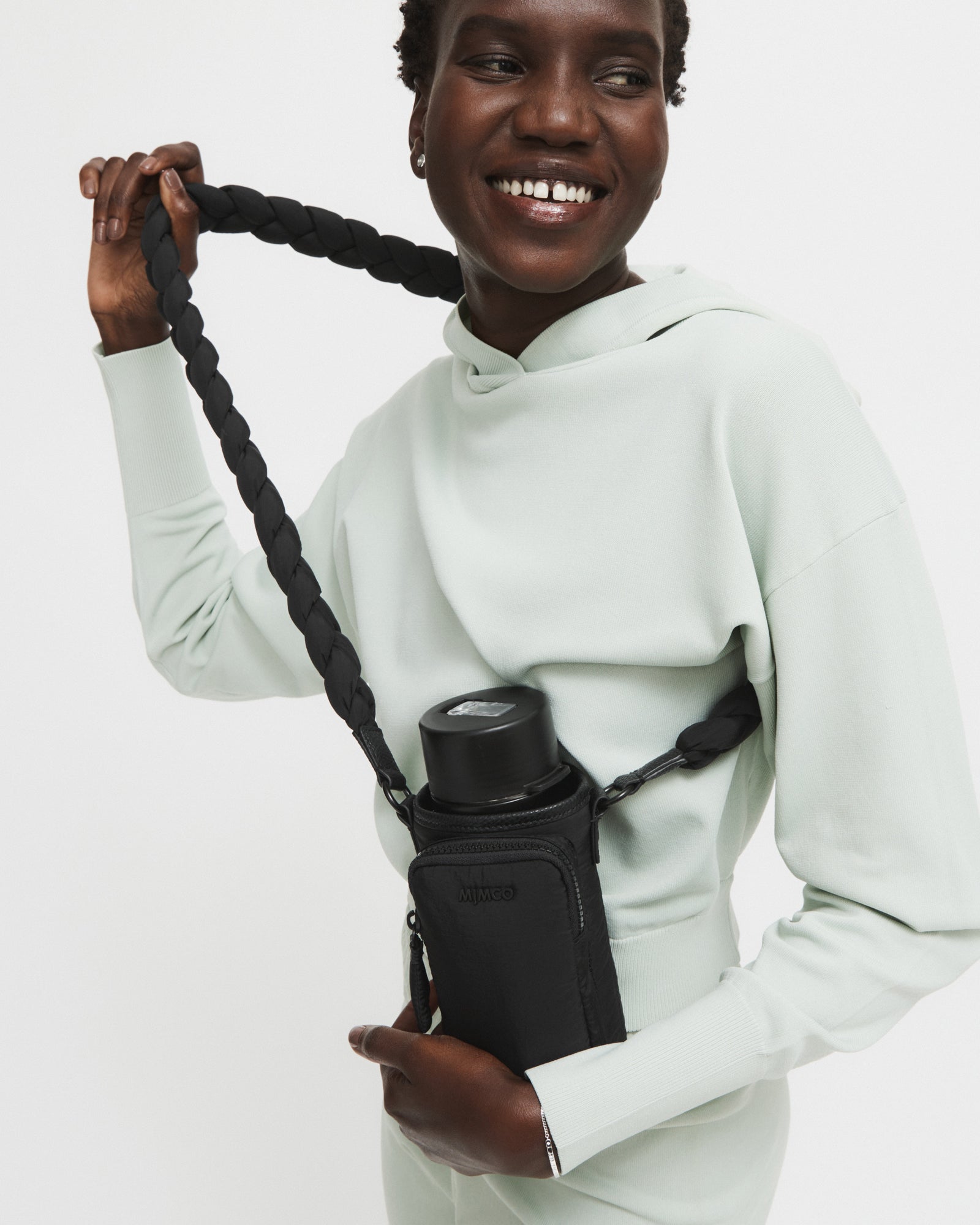 Mode Drink Crossbody Bag - Matte Black