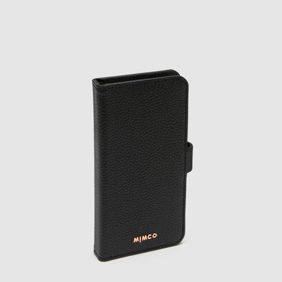 Classico Flip Case For Iphone SE-8-7-6s-6 - Black Rose Gold