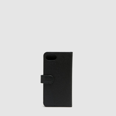 Classico Flip Case For Iphone SE-8-7-6s-6 - Black Rose Gold