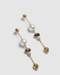 Frontier Drop Earrings - Gold