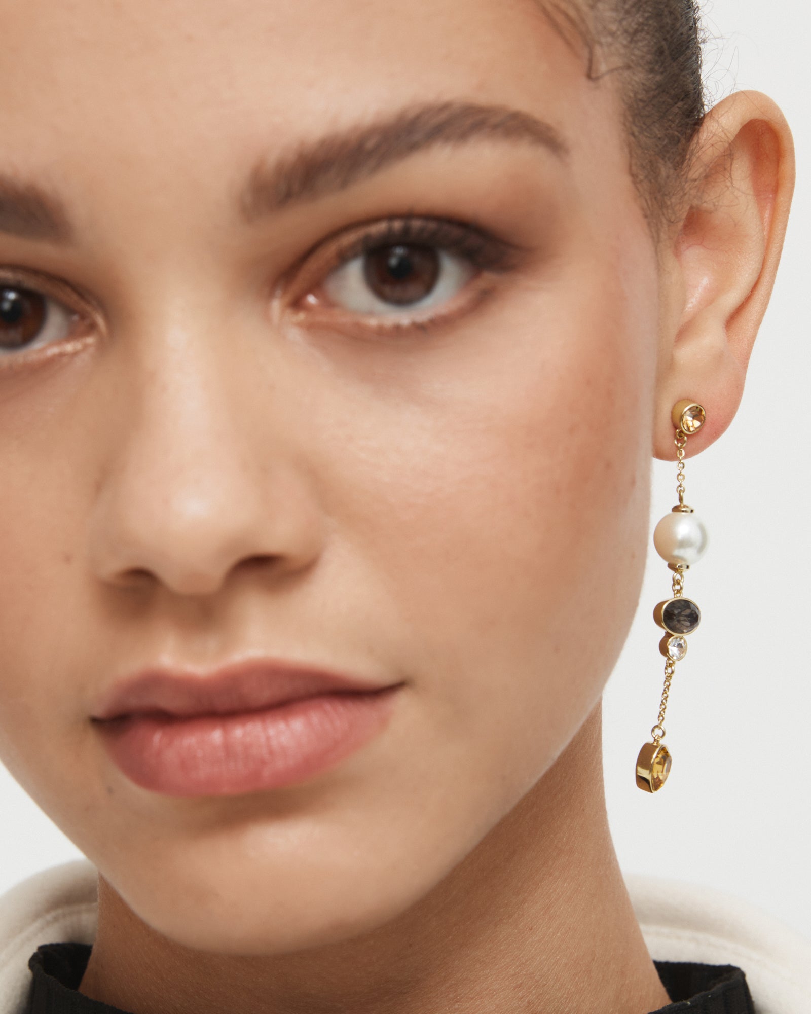 Frontier Drop Earrings - Gold