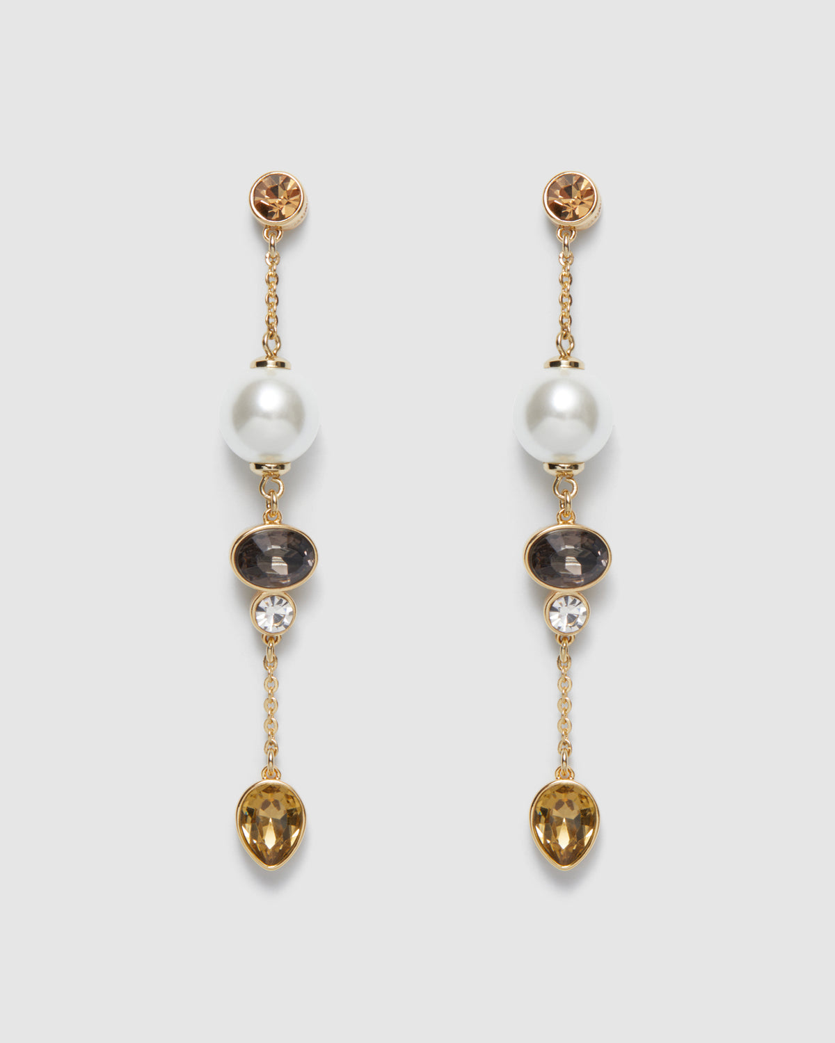 Frontier Drop Earrings - Gold