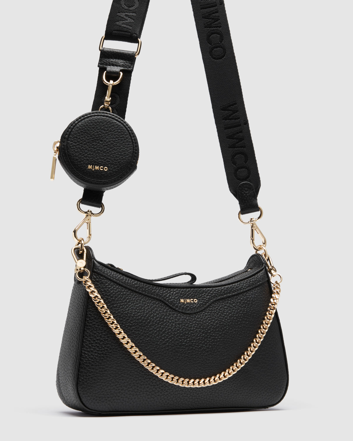 Jett Crossbody Bag - Black Light Gold