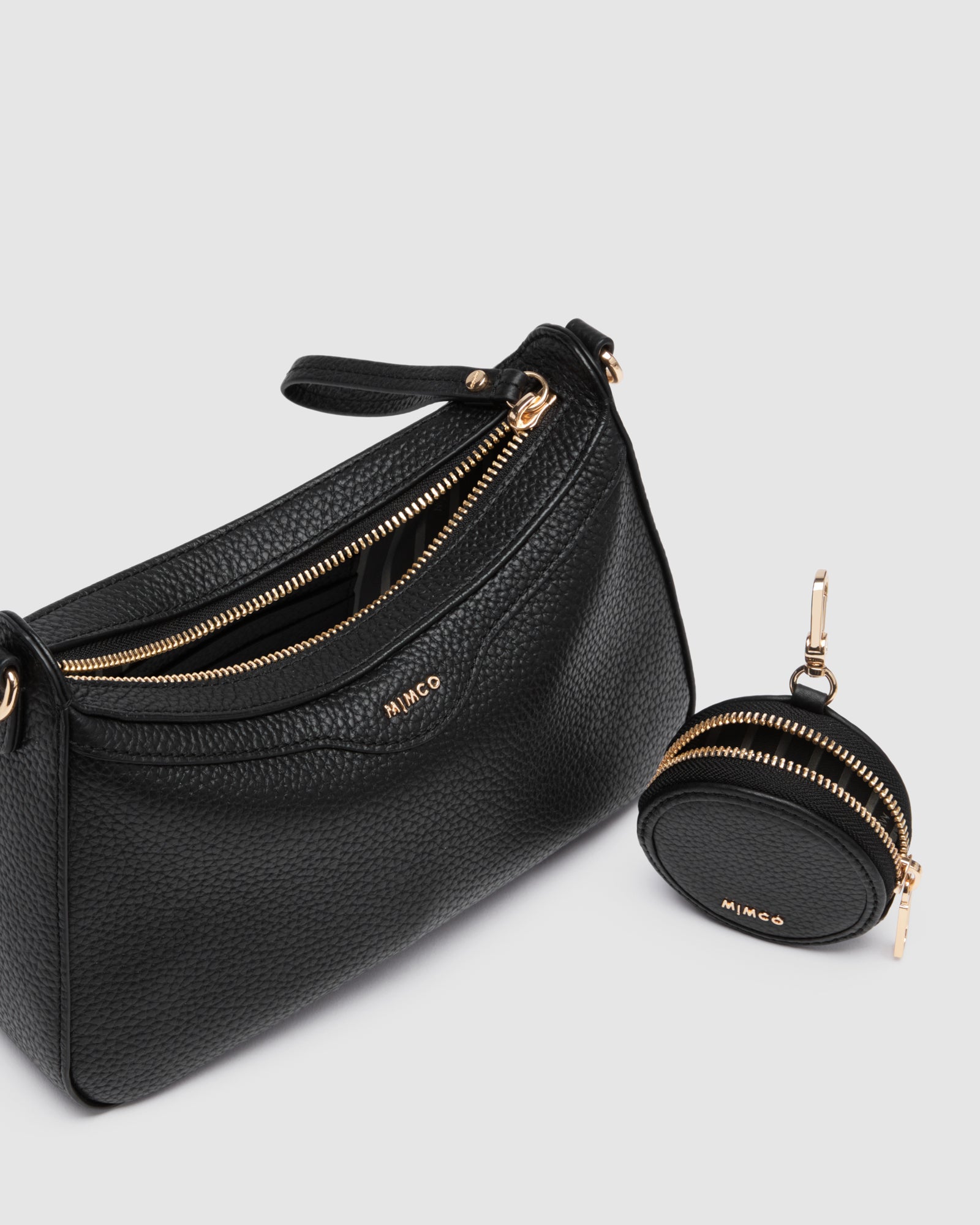 Jett Crossbody Bag - Black Light Gold