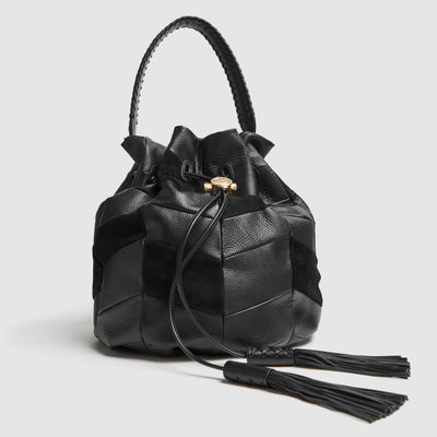 Wildwoods Cocoon Bag - Black Light Gold