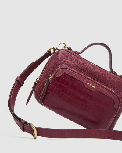 Envelop Satchel Crossbody Bag - Beetroot