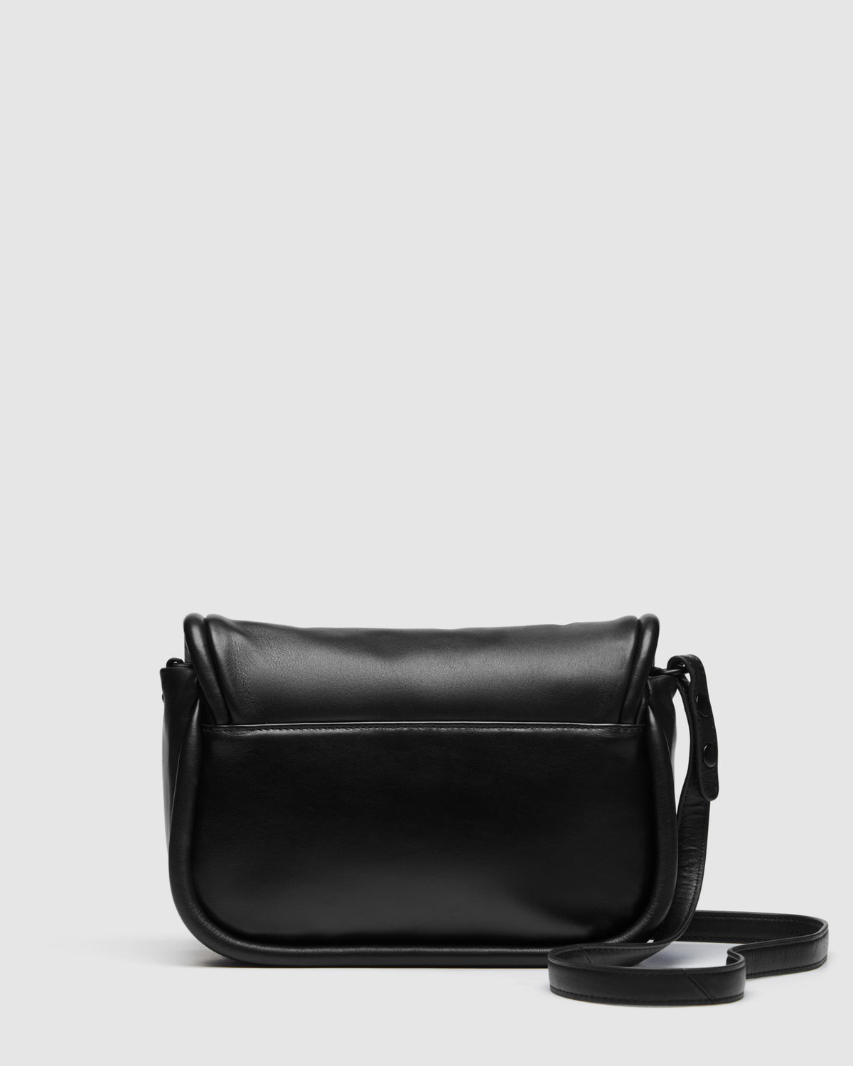 Classico Flap Over Crossbody Bag - Matte Black