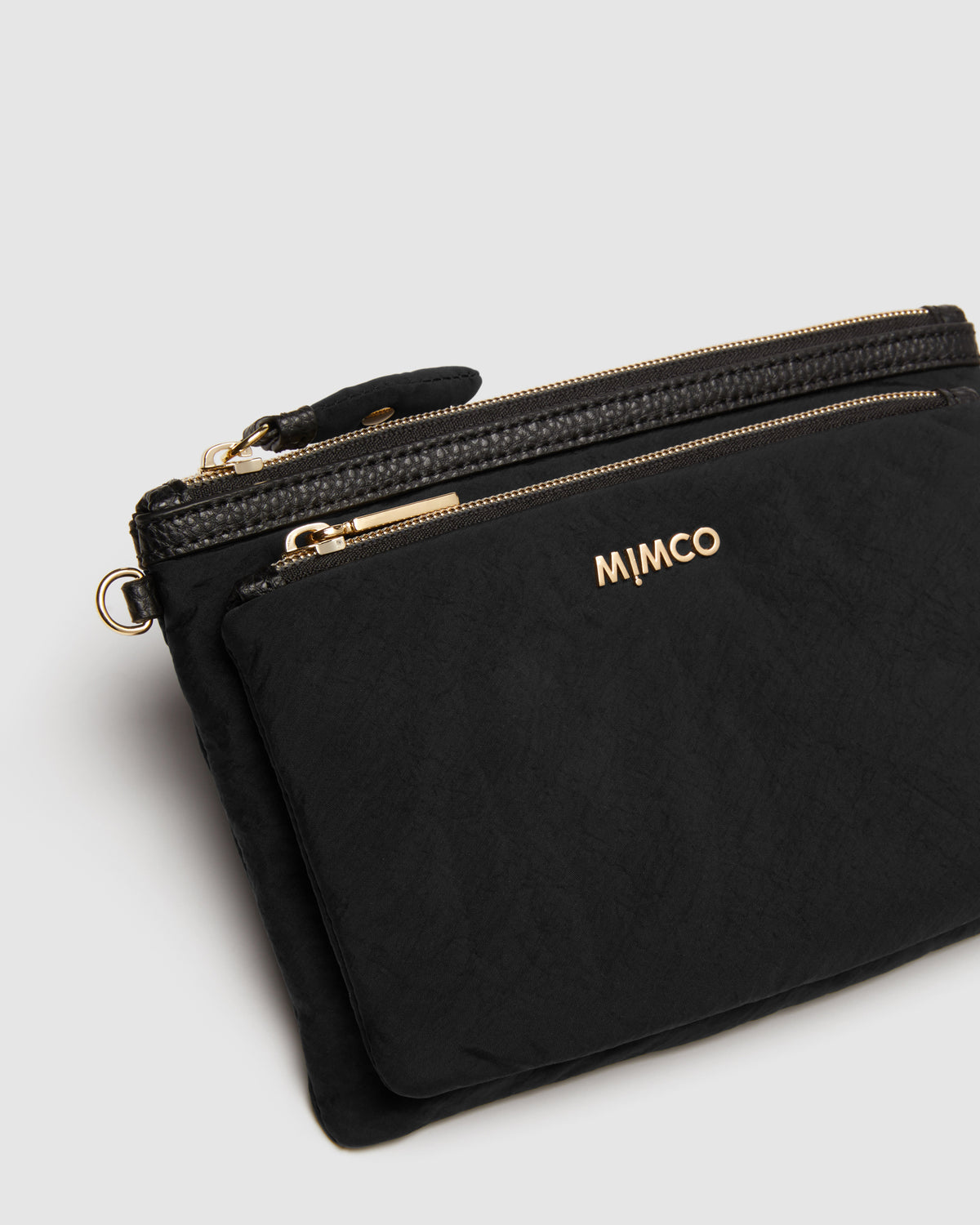 Flight Duo Pouch - Black Light Gold