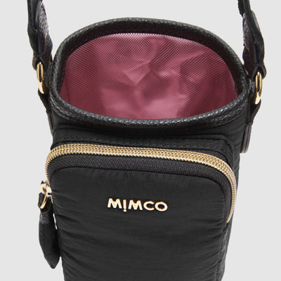Flight Drink Crossbody Bag - Black Light Gold