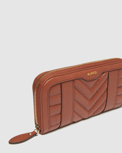 Envelop Large Wallet - Cognac