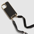 Classico Phone Case for Iphone 12-12 Pro - Black Light Gold