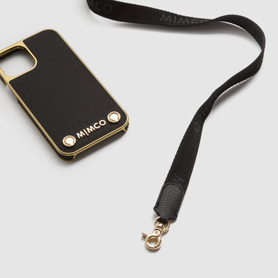 Classico Phone Case for Iphone 12-12 Pro - Black Light Gold
