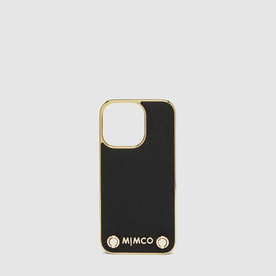 Classico Phone Case for Iphone 13-13 Pro - Black Light Gold