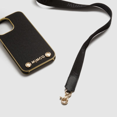 Classico Phone Case for Iphone 13 Pro Max - Black Light Gold