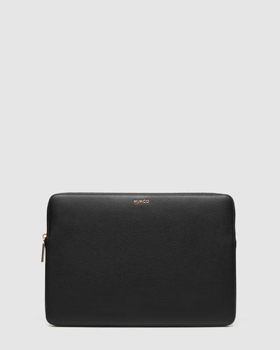 Classico 15-Inch Laptop Case - Black Rose Gold