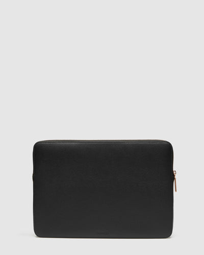 Classico 15-Inch Laptop Case - Black Rose Gold