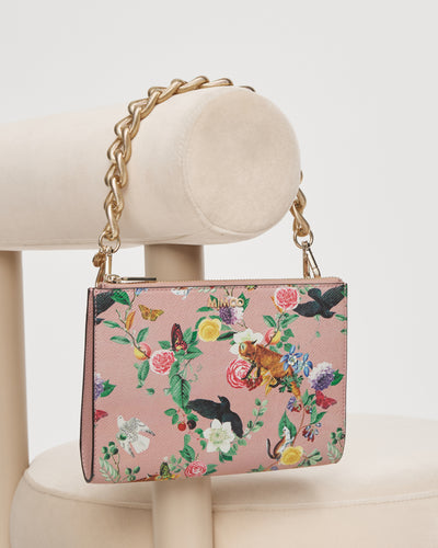Classico Zip Medium Pouch - Fairytale Print