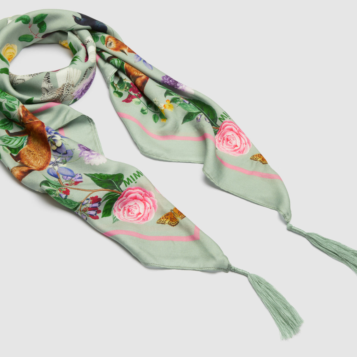 Fairytale Scarf - Cool Fern