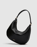 Luna Crescent Bag - Black Light Gold