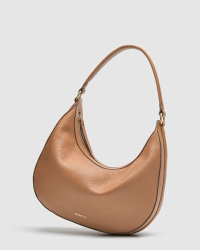 Luna Crescent Bag - Caramel