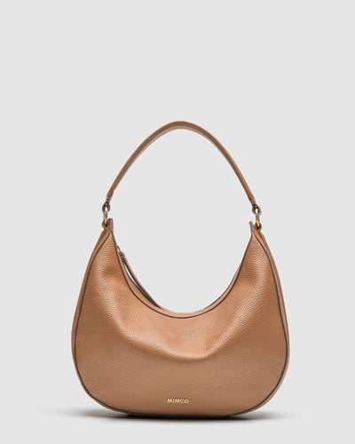 Luna Crescent Bag - Caramel