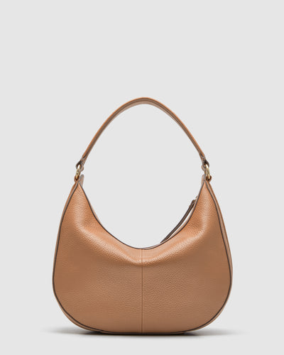 Luna Crescent Bag - Caramel