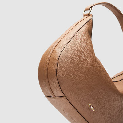 Luna Crescent Bag - Caramel