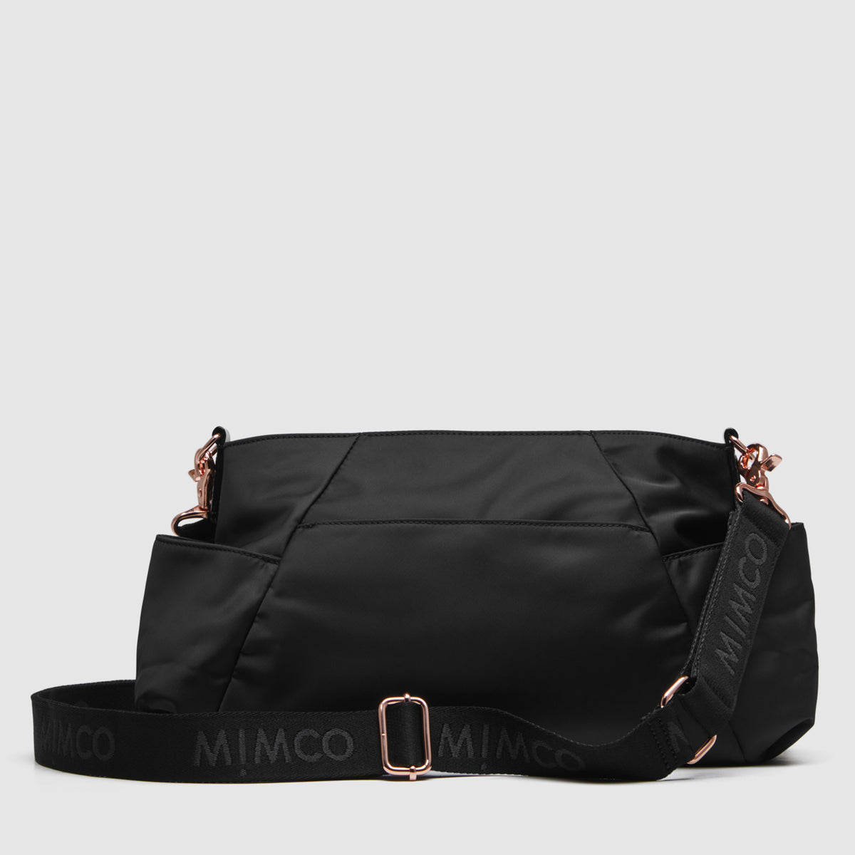 Mim-Mazing Nappy Bag - Black Rose Gold