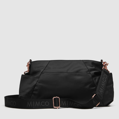 Mim-Mazing Nappy Bag - Black Rose Gold