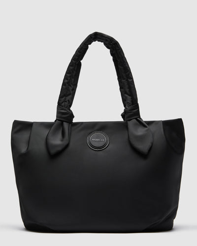 Reclaim Tote Bag - Black Rose Gold