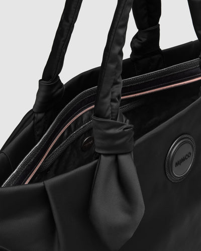 Reclaim Tote Bag - Black Rose Gold