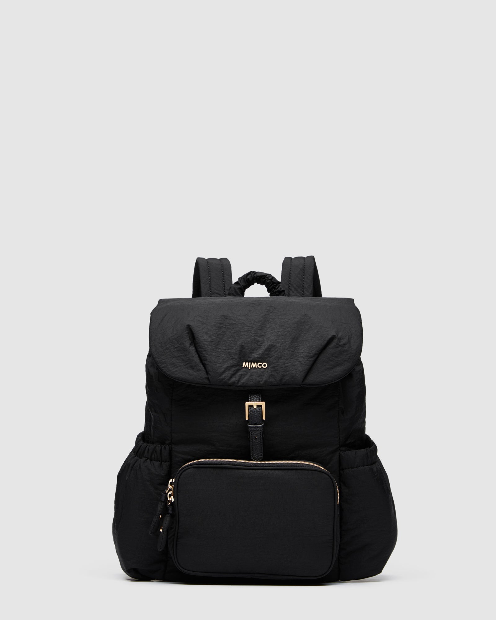 Flight Backpack Bag - Black Light Gold