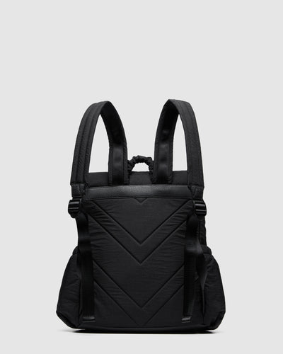 Flight Backpack Bag - Black Light Gold