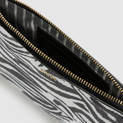 Classico Shoulder Bag - Zebra Print