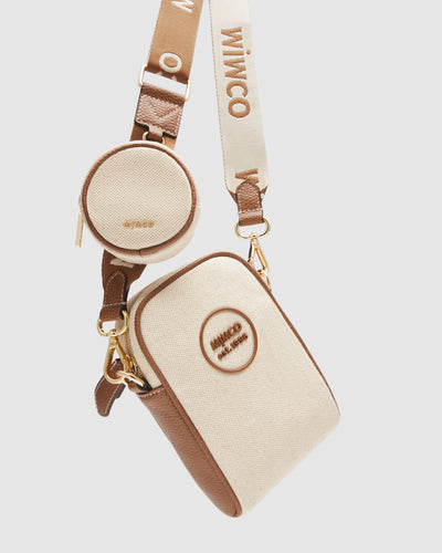 Est. 96 Tech Crossbody Bag - Natural