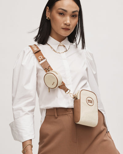 Est. 96 Tech Crossbody Bag - Natural