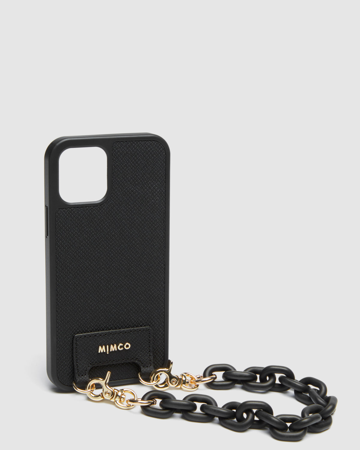 Mim Grab Phone Case For Iphone 12-12 Pro - Black Light Gold