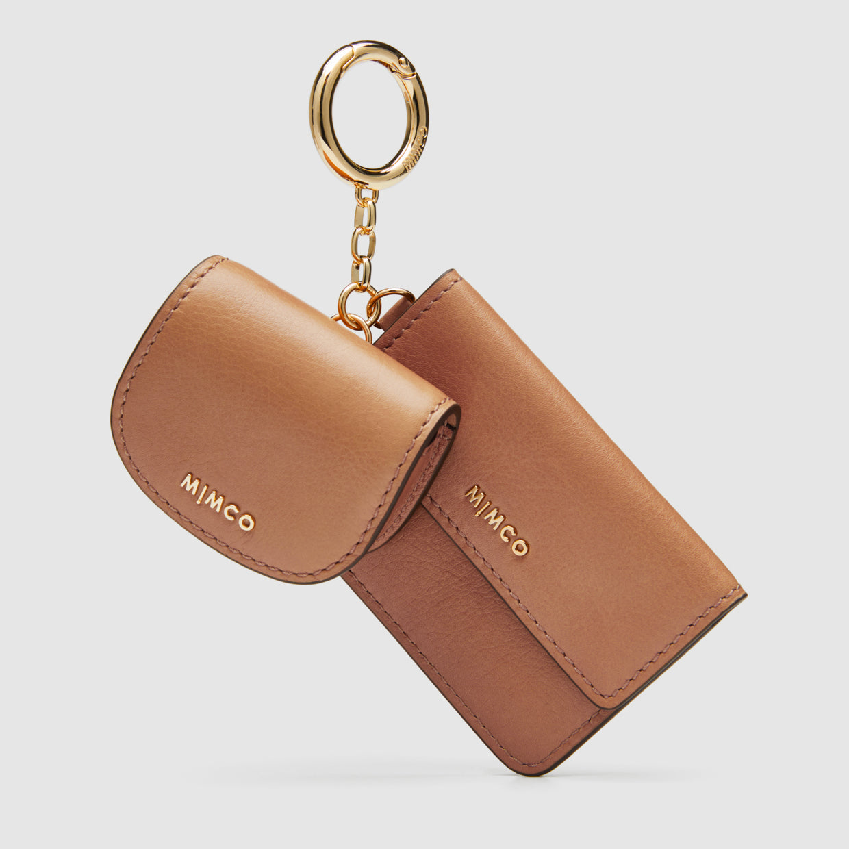 Classico Multi Charm Keyring - Caramel