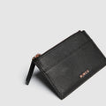 Classico Duo Card Wallet - Black Rose Gold