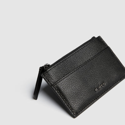 Classico Duo Card Wallet - Black Gunmetal
