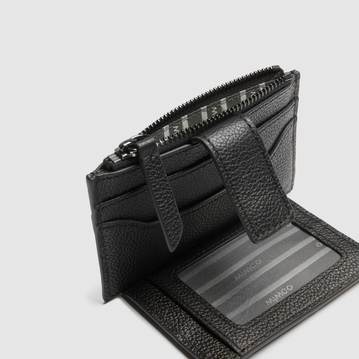 Classico Duo Card Wallet - Black Gunmetal