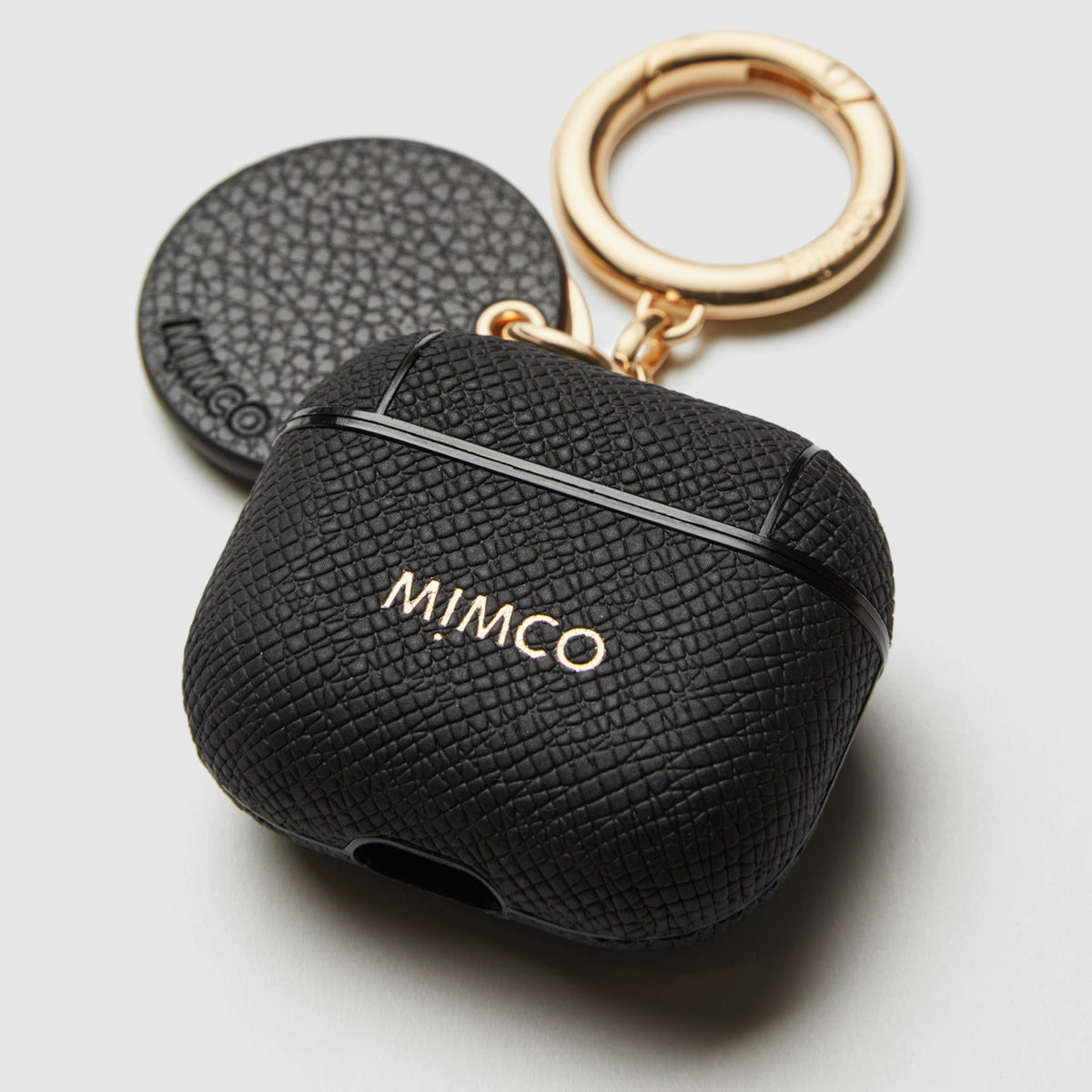Mimpod Airpod 3 Keyring Case - Black Light Gold