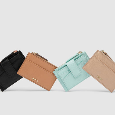 Classico Duo Card Wallet - Almond