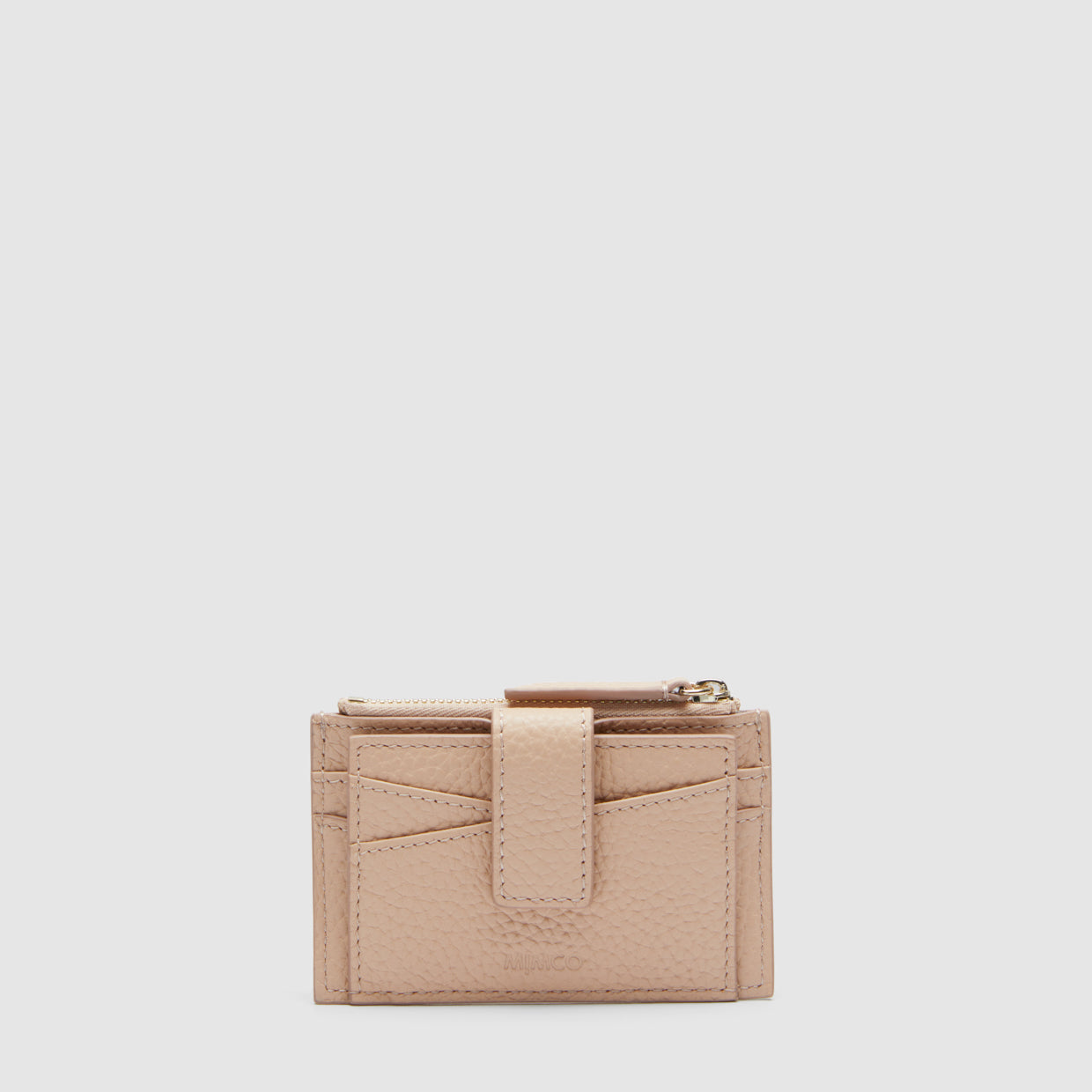 Classico Duo Card Wallet - Almond